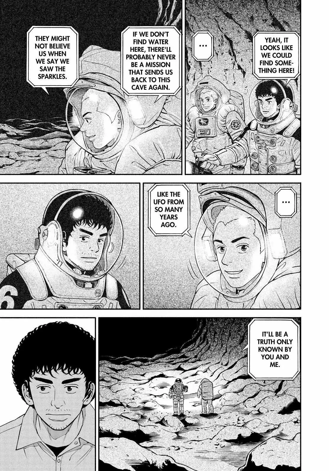 Uchuu Kyoudai Chapter 387 page 7 - 