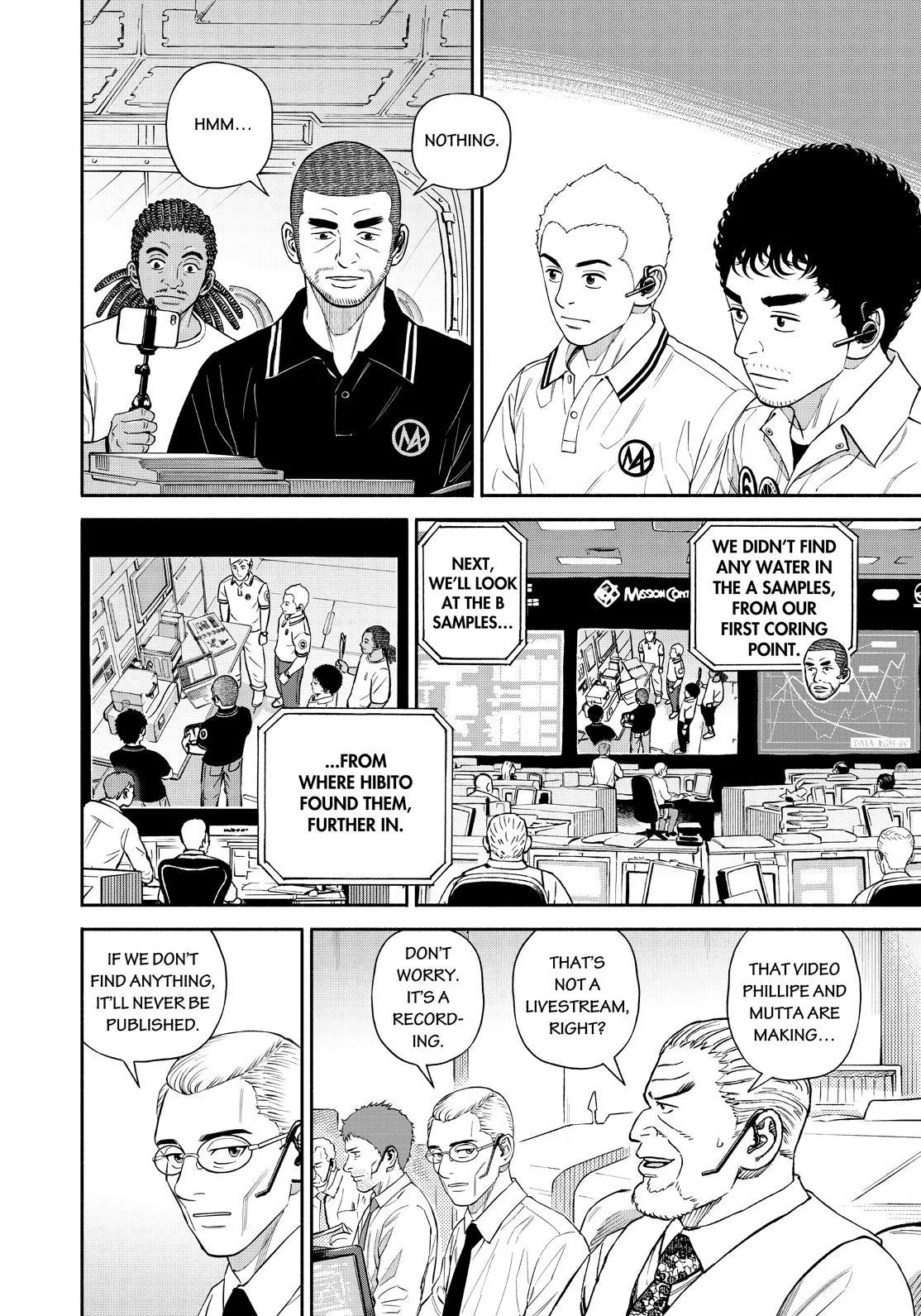 Uchuu Kyoudai Chapter 387 page 8 - 