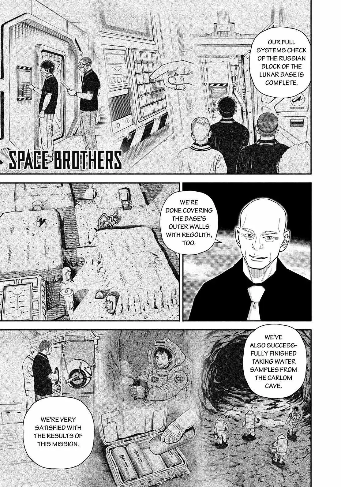 Uchuu Kyoudai Chapter 388 page 1 - 