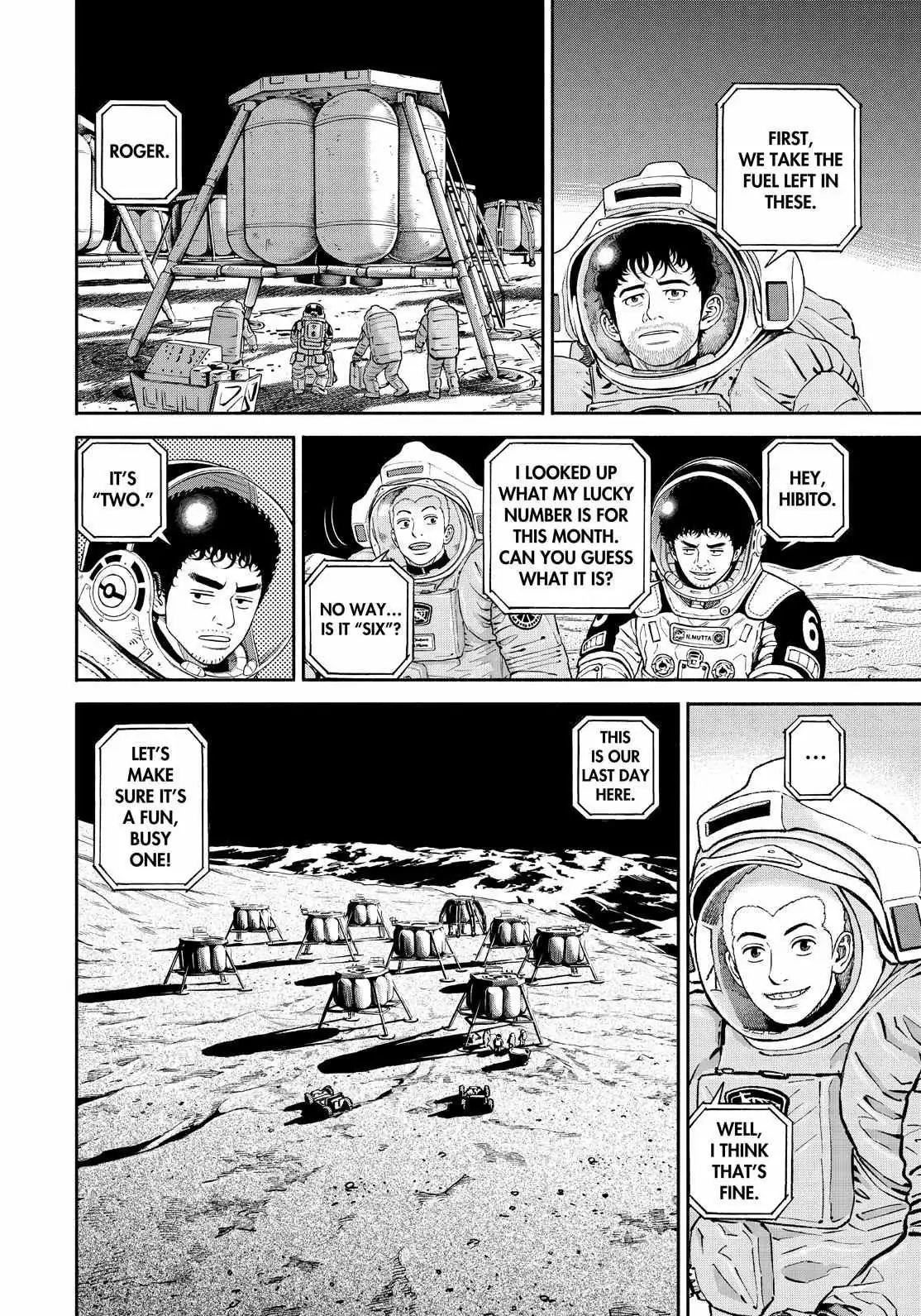 Uchuu Kyoudai Chapter 388 page 20 - 