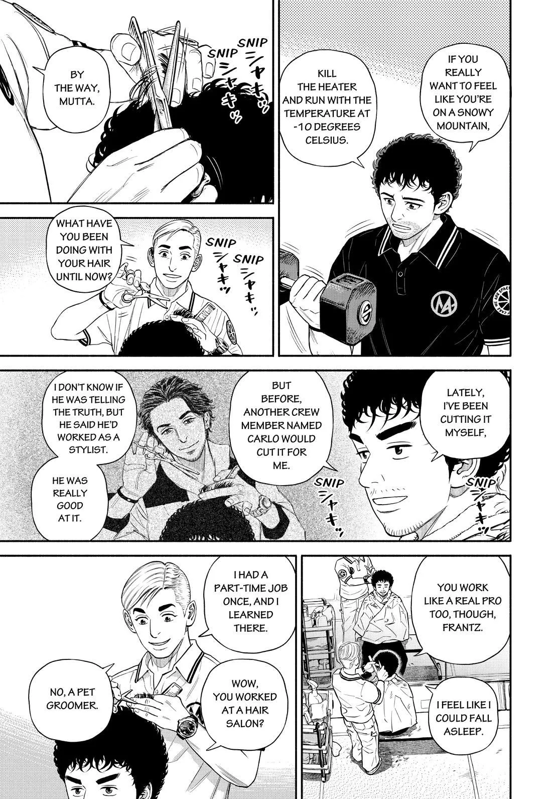 Uchuu Kyoudai Chapter 388 page 7 - 
