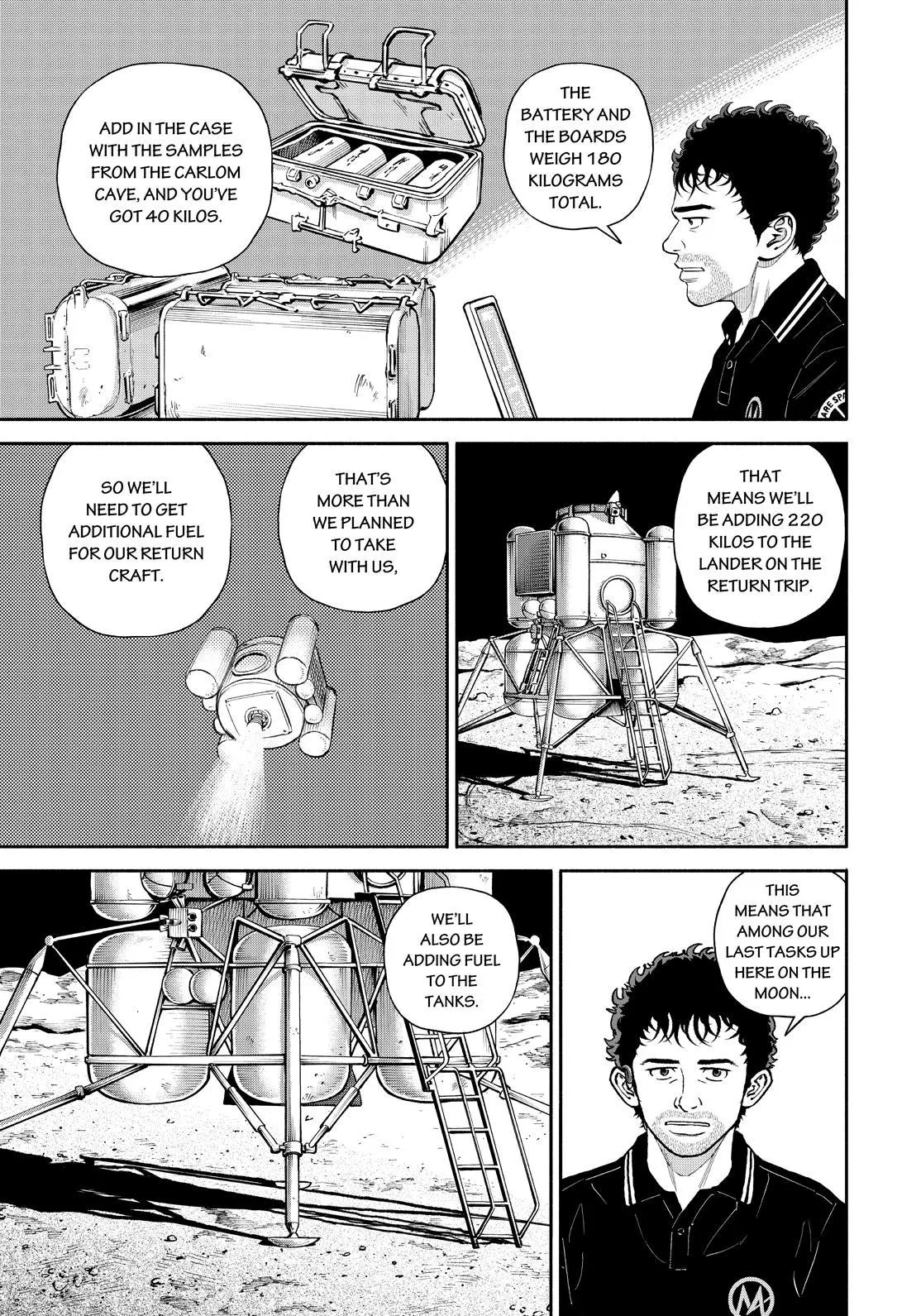 Uchuu Kyoudai Chapter 388 page 9 - 