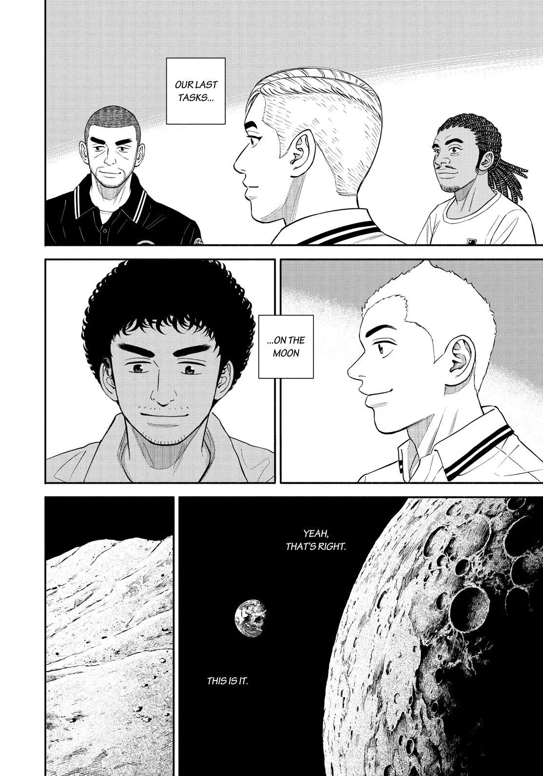 Uchuu Kyoudai Chapter 388 page 10 - 