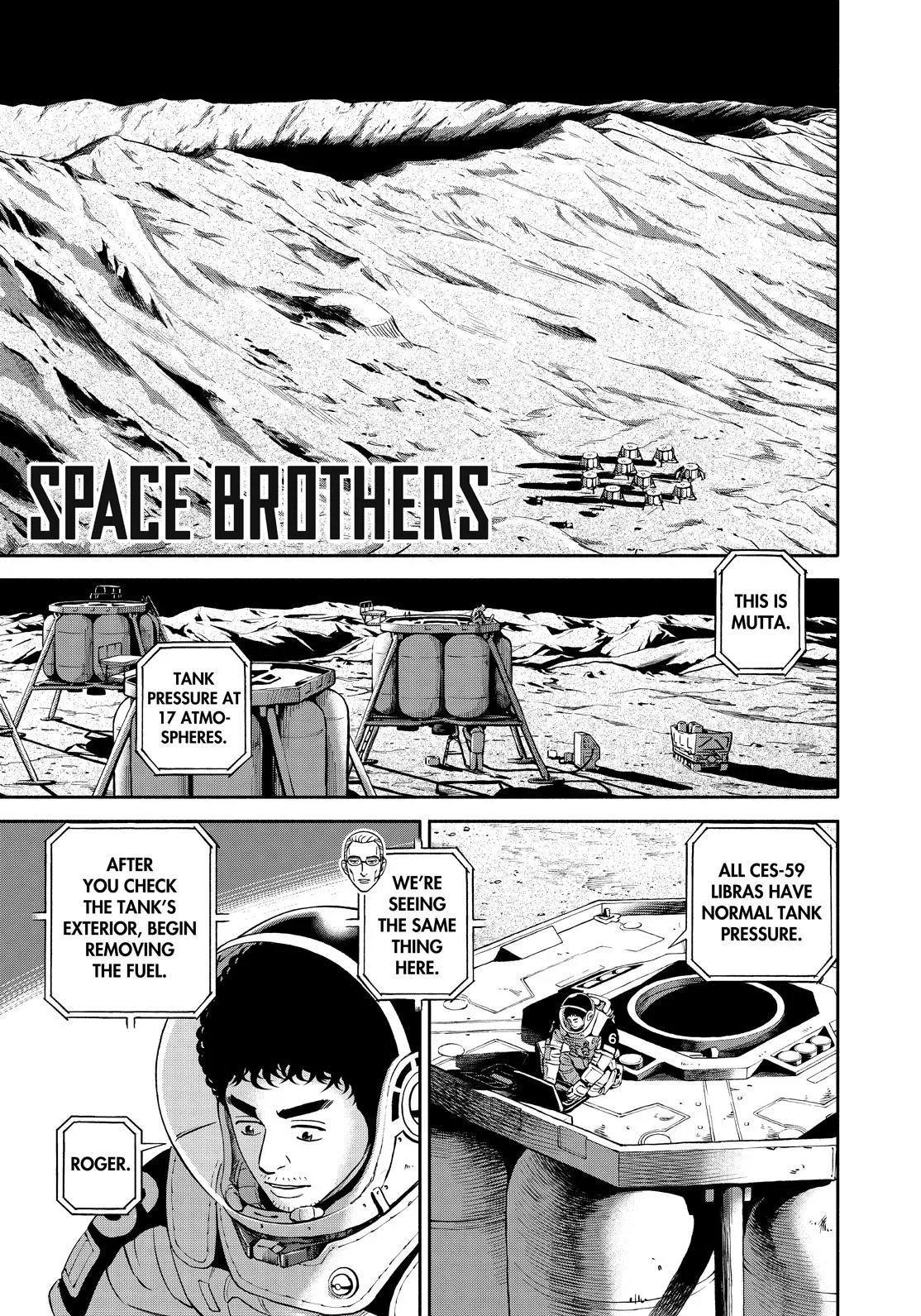Uchuu Kyoudai Chapter 389 page 1 - 
