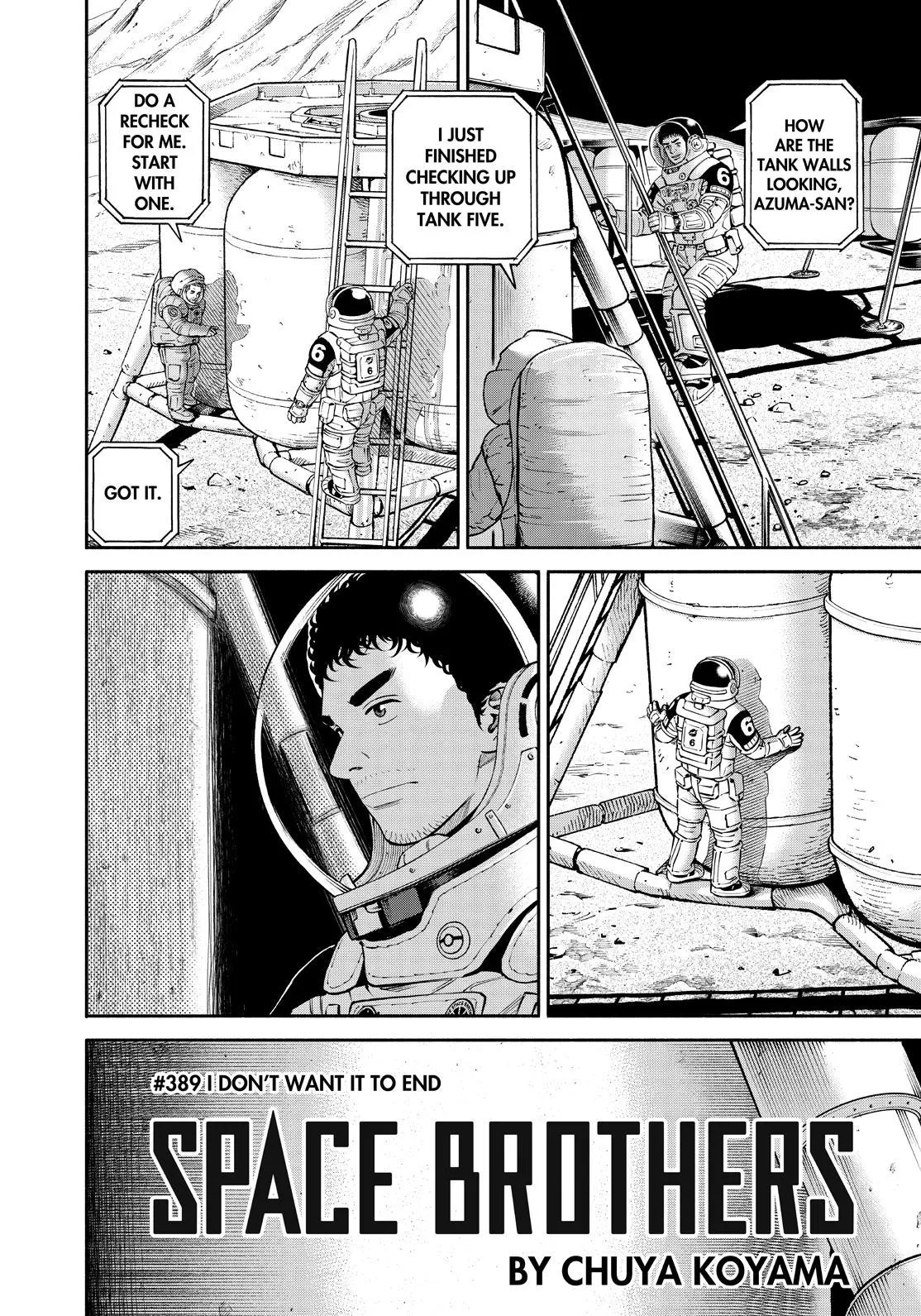 Uchuu Kyoudai Chapter 389 page 2 - 