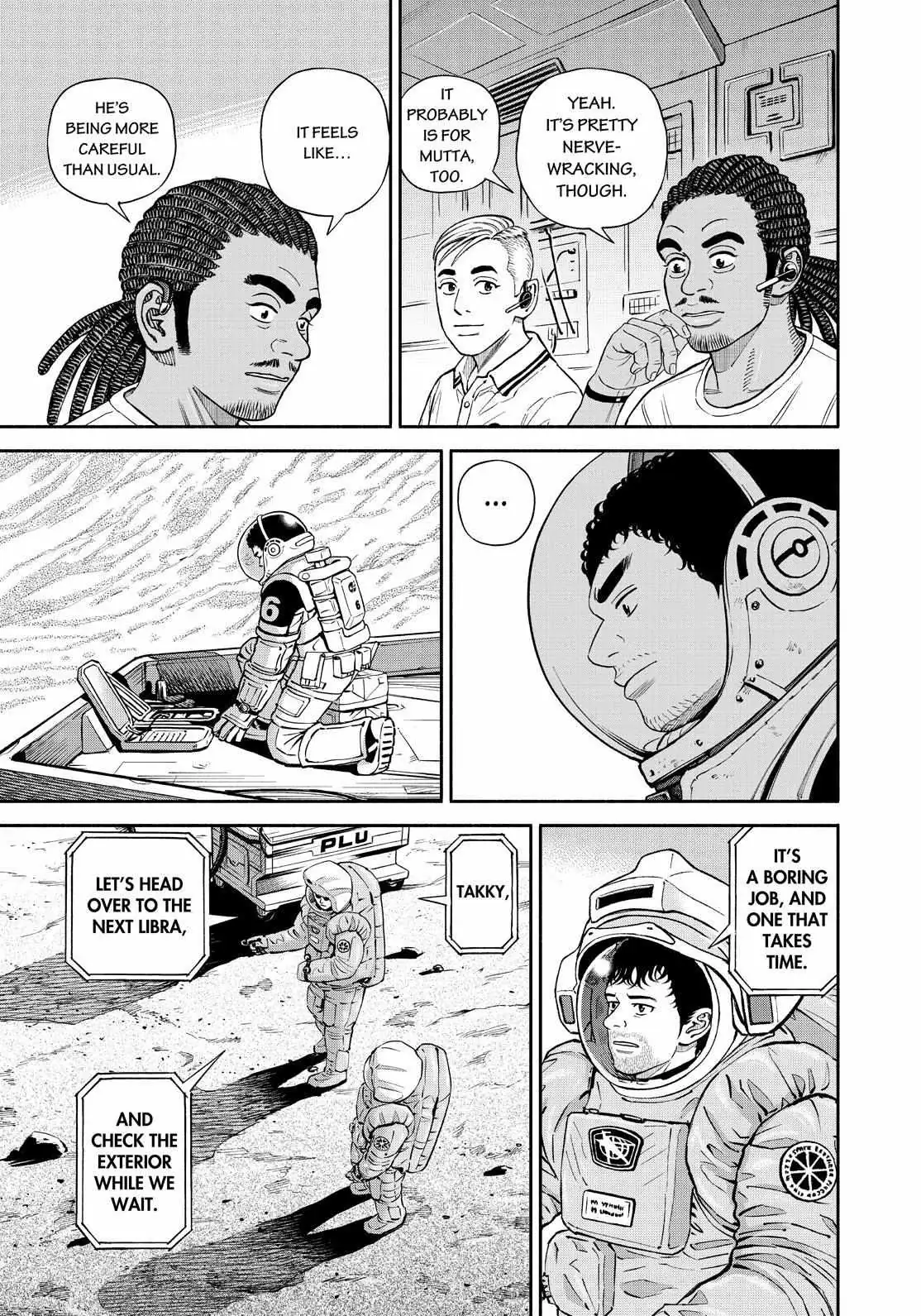 Uchuu Kyoudai Chapter 389 page 11 - 