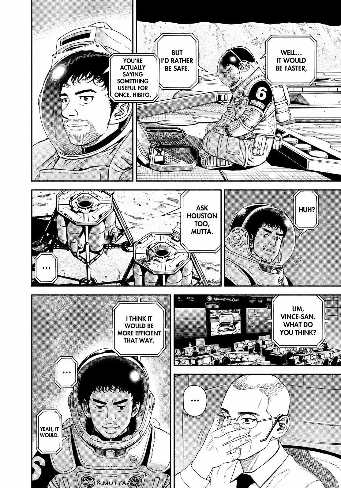 Uchuu Kyoudai Chapter 389 page 14 - 