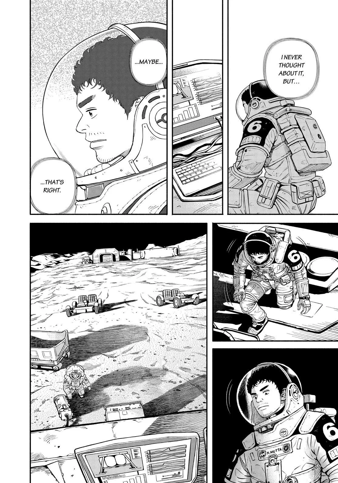 Uchuu Kyoudai Chapter 389 page 16 - 