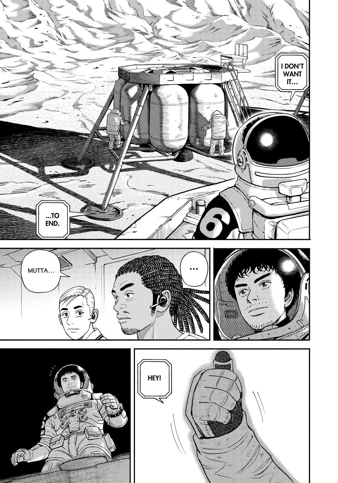 Uchuu Kyoudai Chapter 389 page 17 - 