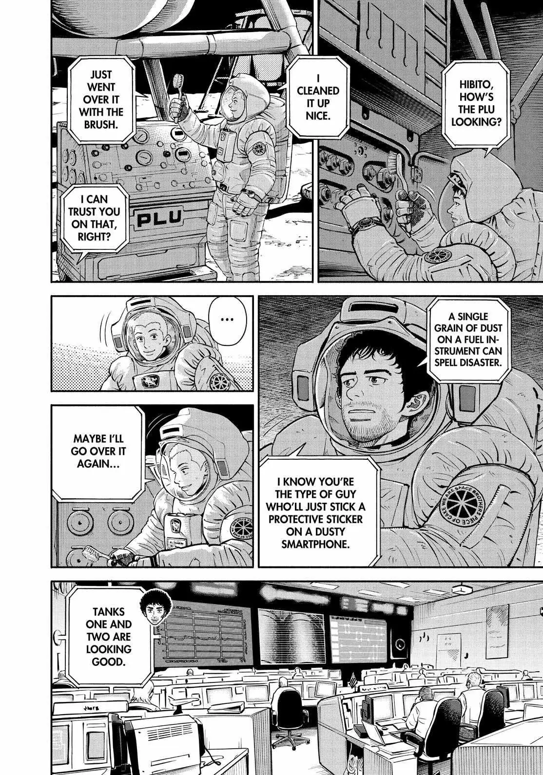 Uchuu Kyoudai Chapter 389 page 4 - 