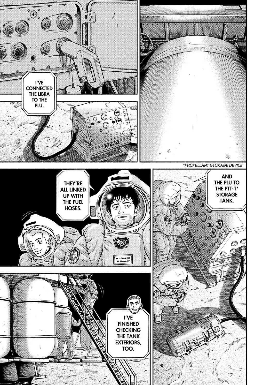 Uchuu Kyoudai Chapter 389 page 7 - 