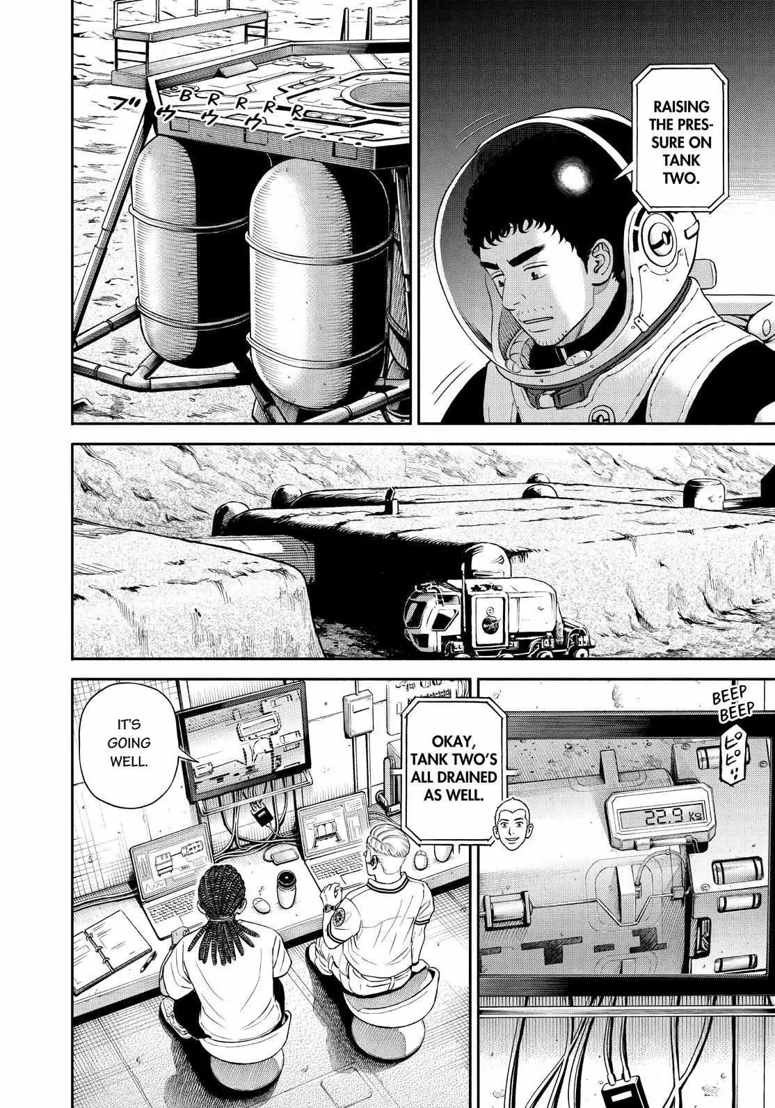 Uchuu Kyoudai Chapter 389 page 10 - 