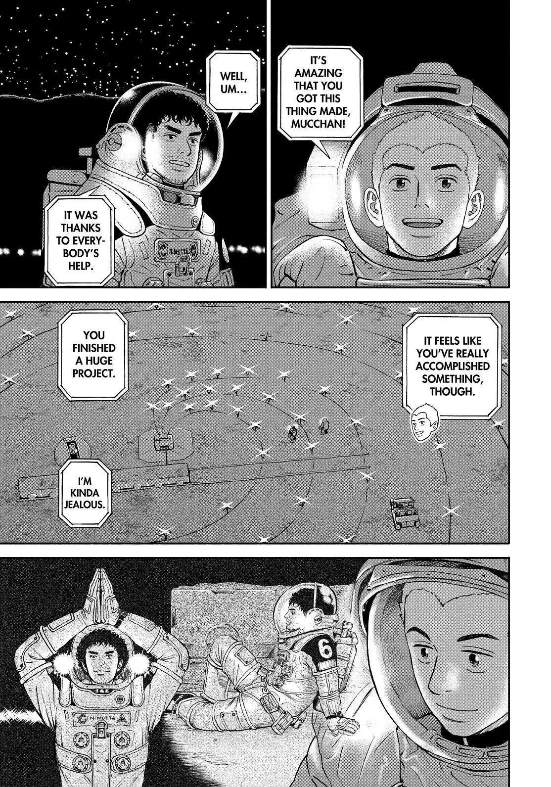 Uchuu Kyoudai Chapter 390 page 11 - 