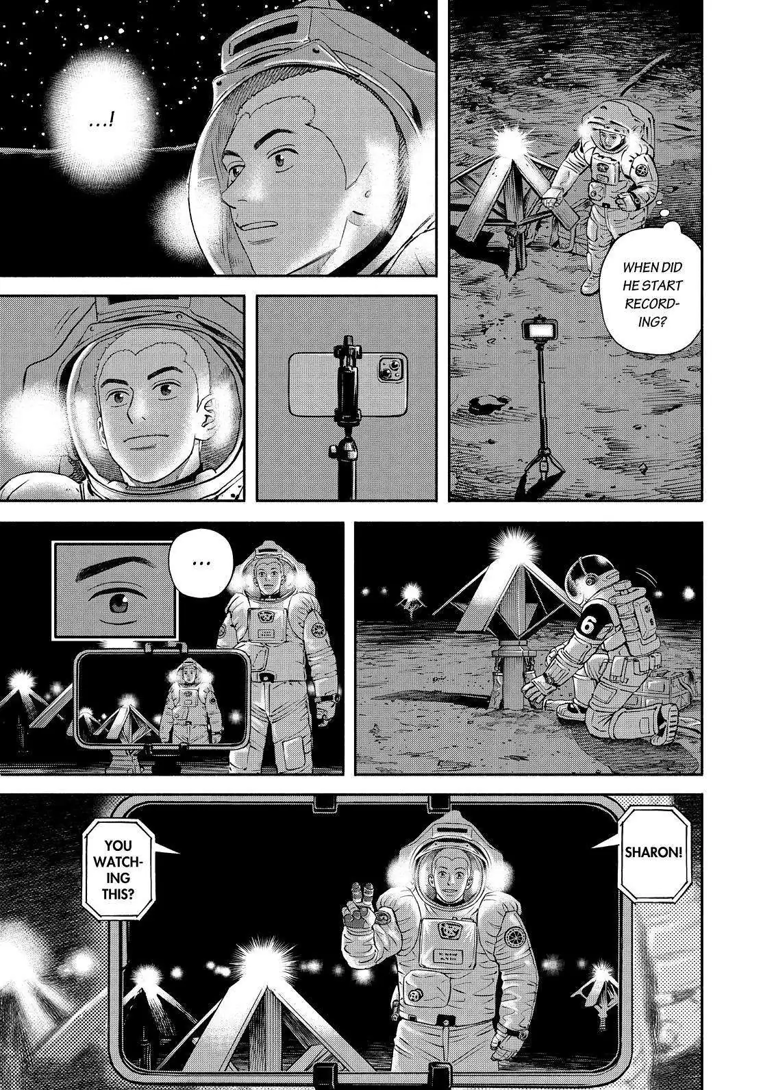 Uchuu Kyoudai Chapter 390 page 15 - 