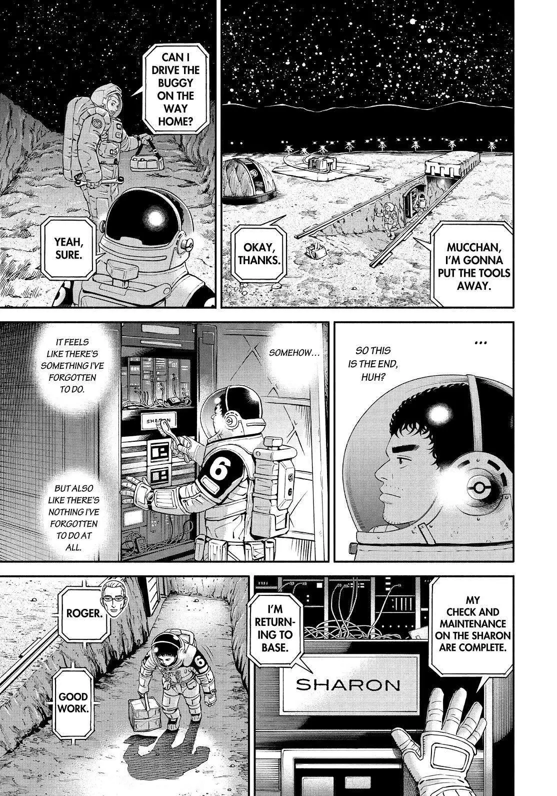 Uchuu Kyoudai Chapter 390 page 17 - 