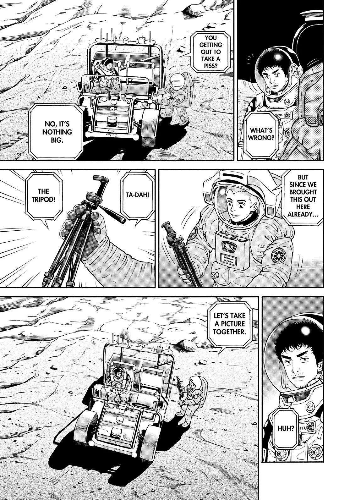 Uchuu Kyoudai Chapter 390 page 19 - 