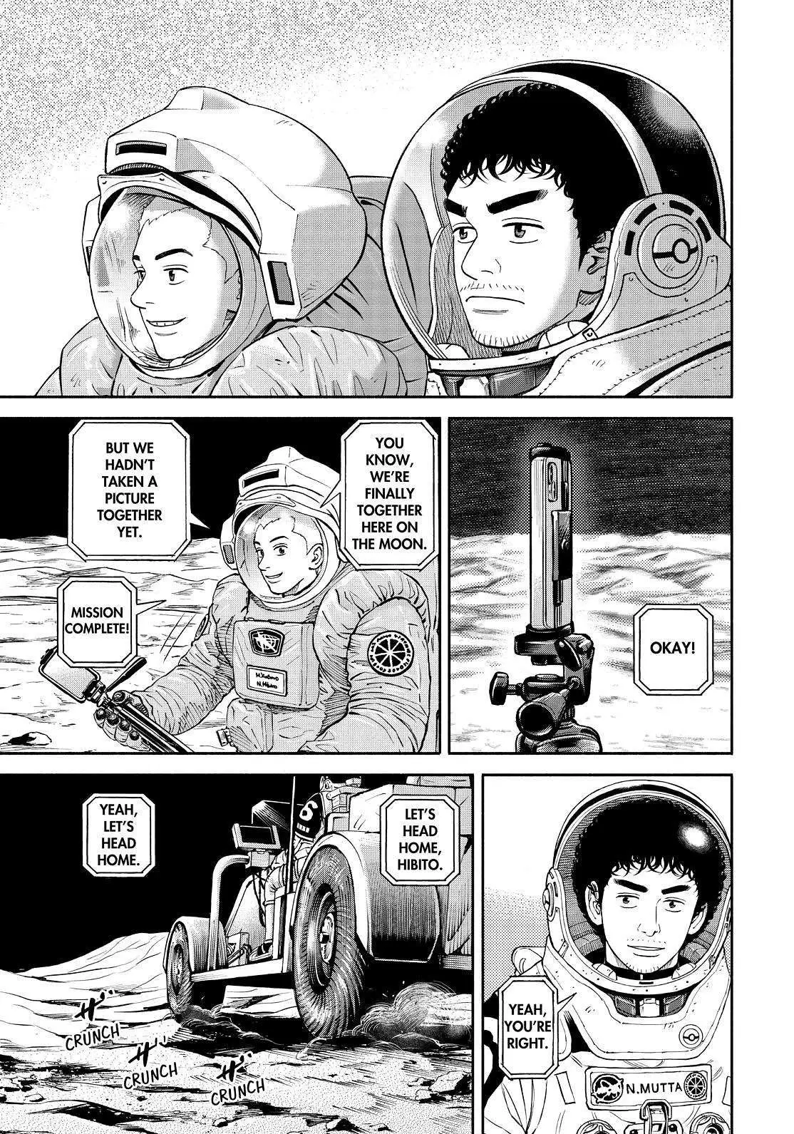 Uchuu Kyoudai Chapter 390 page 23 - 