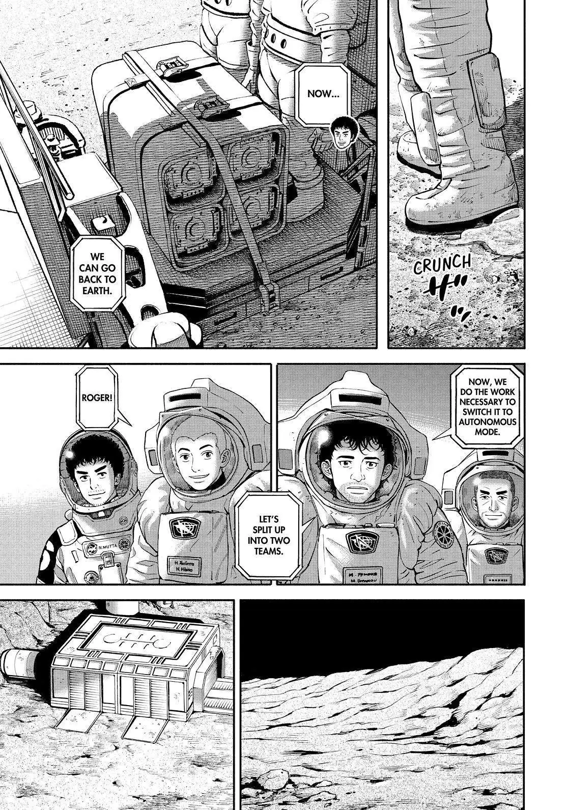 Uchuu Kyoudai Chapter 390 page 5 - 