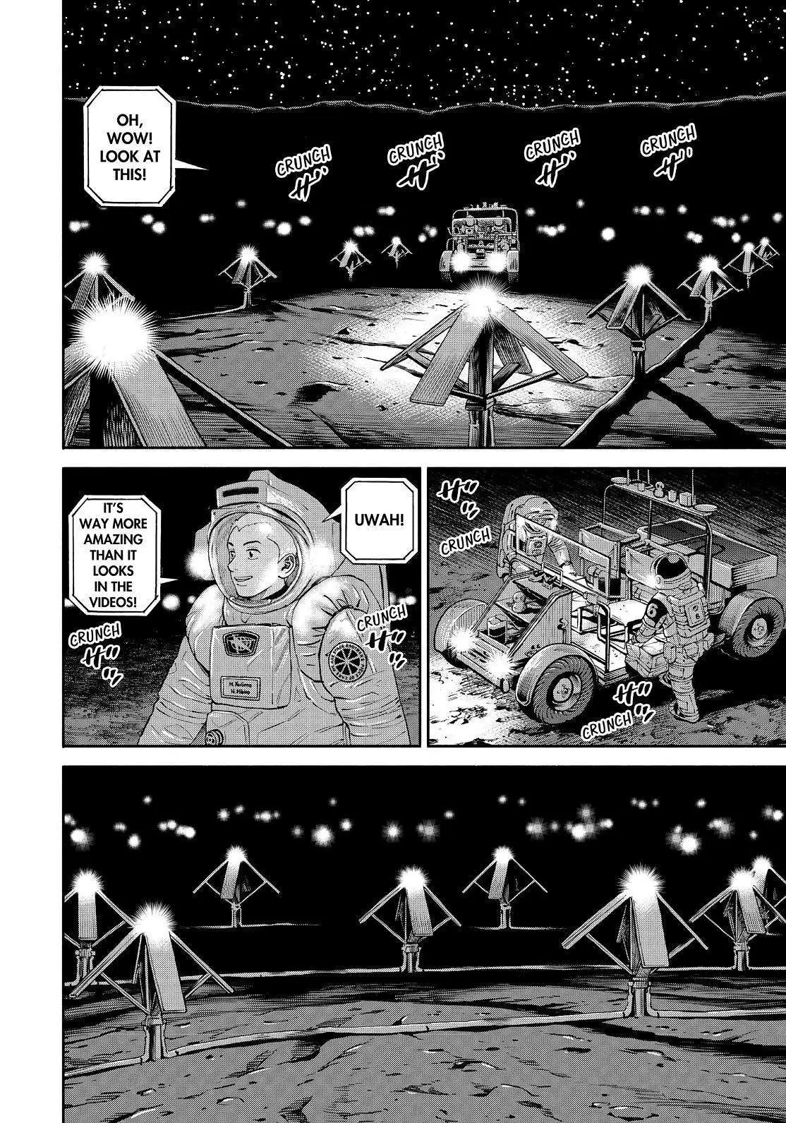 Uchuu Kyoudai Chapter 390 page 10 - 