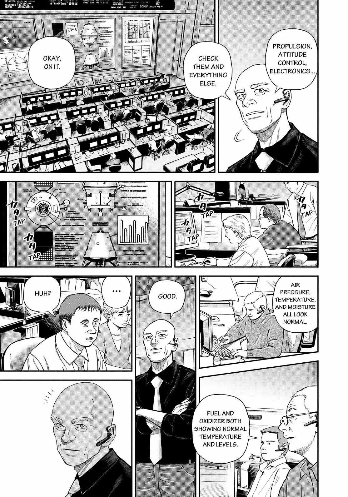 Uchuu Kyoudai Chapter 391 page 11 - 