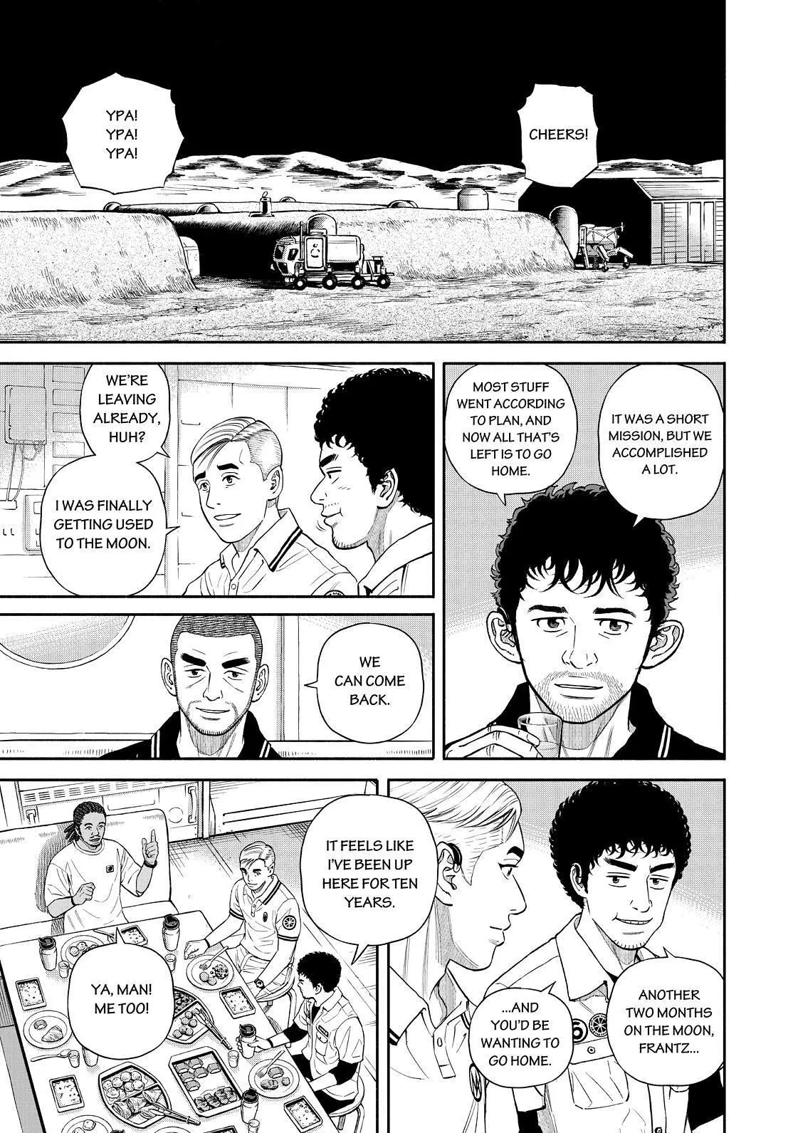 Uchuu Kyoudai Chapter 391 page 15 - 