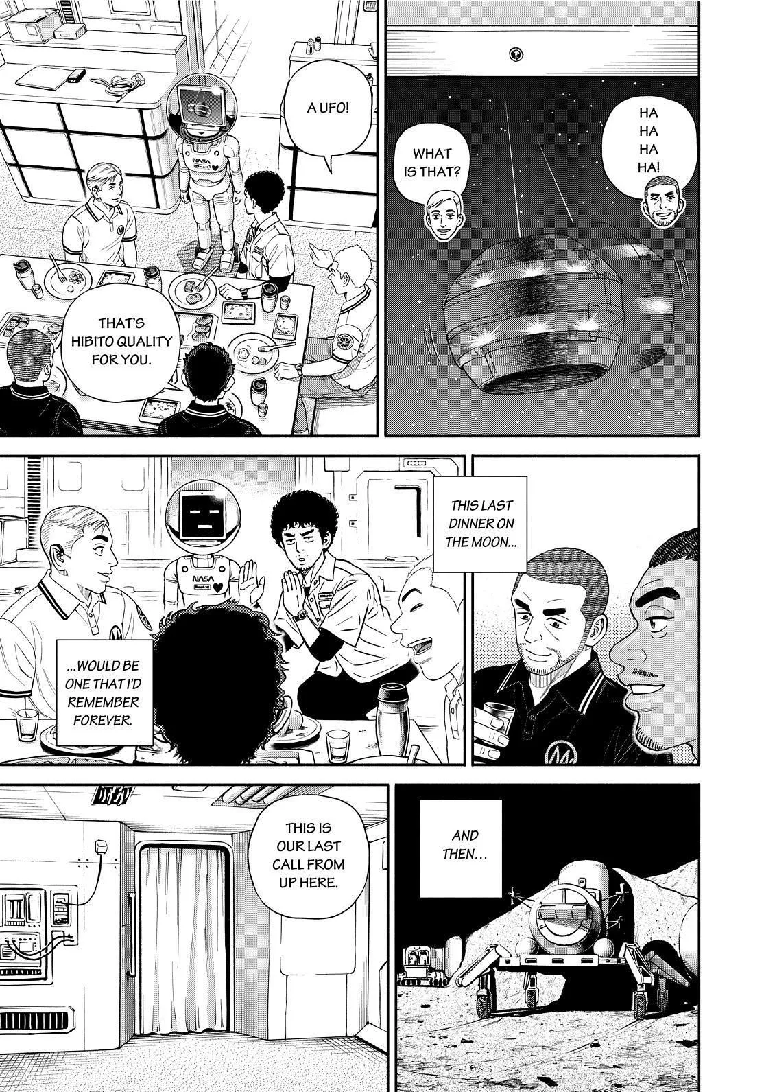 Uchuu Kyoudai Chapter 391 page 17 - 