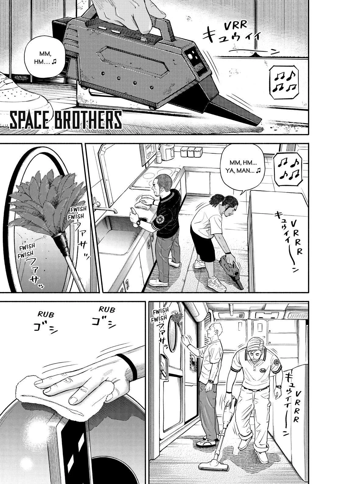 Uchuu Kyoudai Chapter 392 page 1 - 