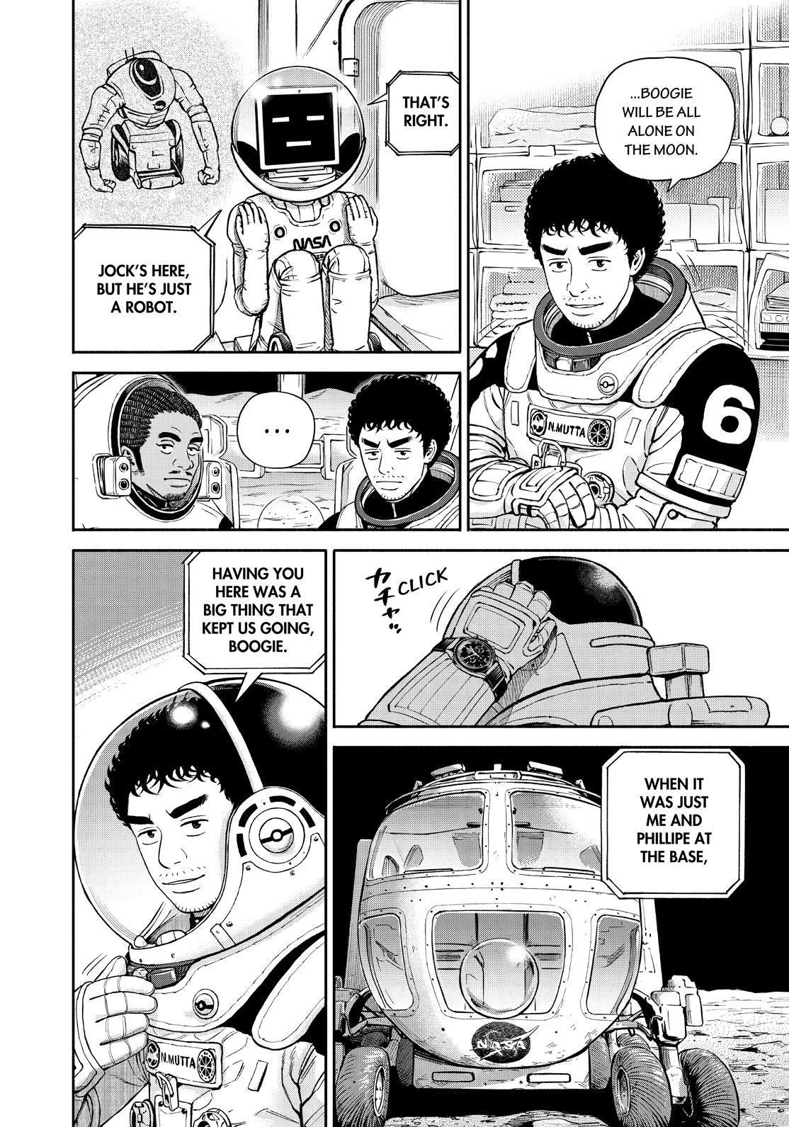 Uchuu Kyoudai Chapter 392 page 16 - 
