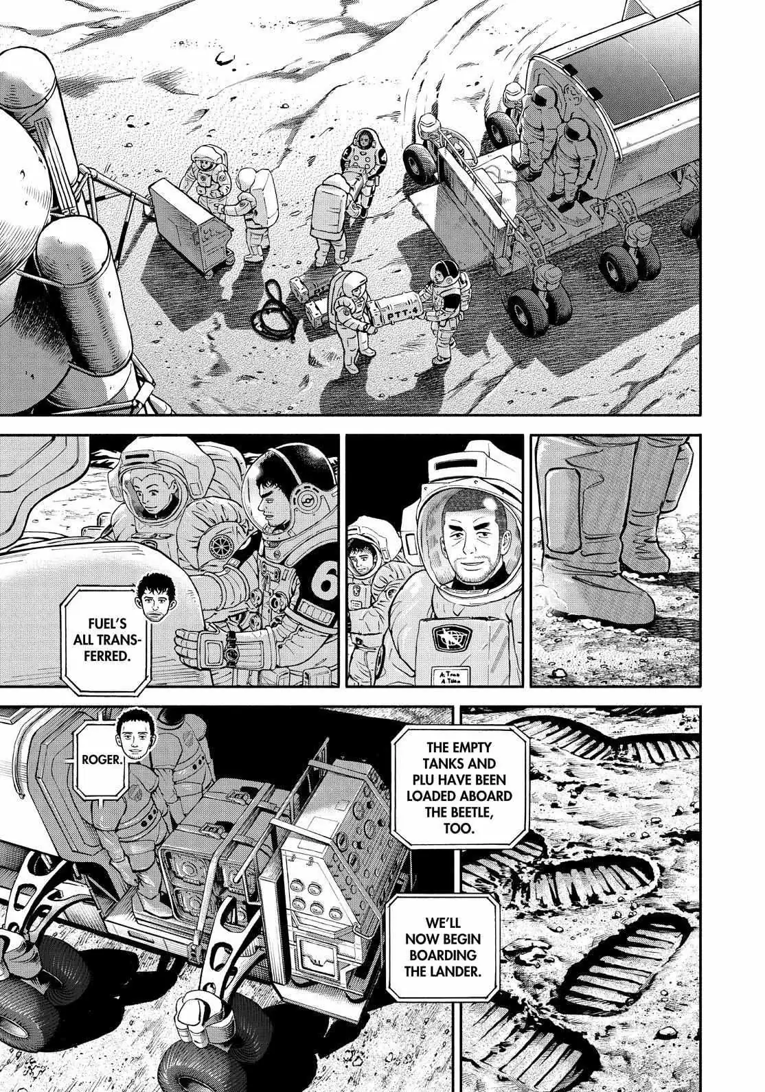 Uchuu Kyoudai Chapter 392 page 19 - 