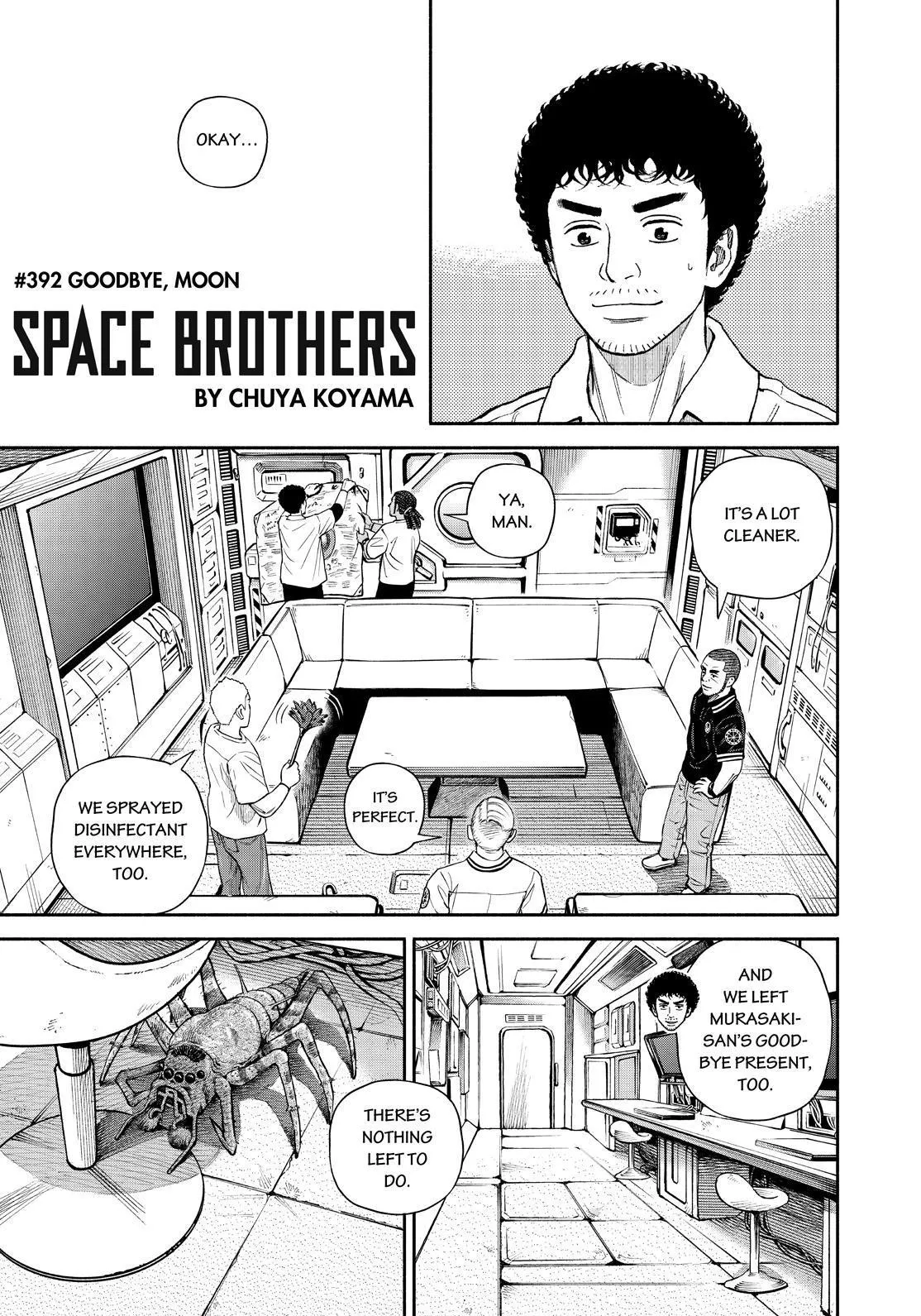 Uchuu Kyoudai Chapter 392 page 3 - 