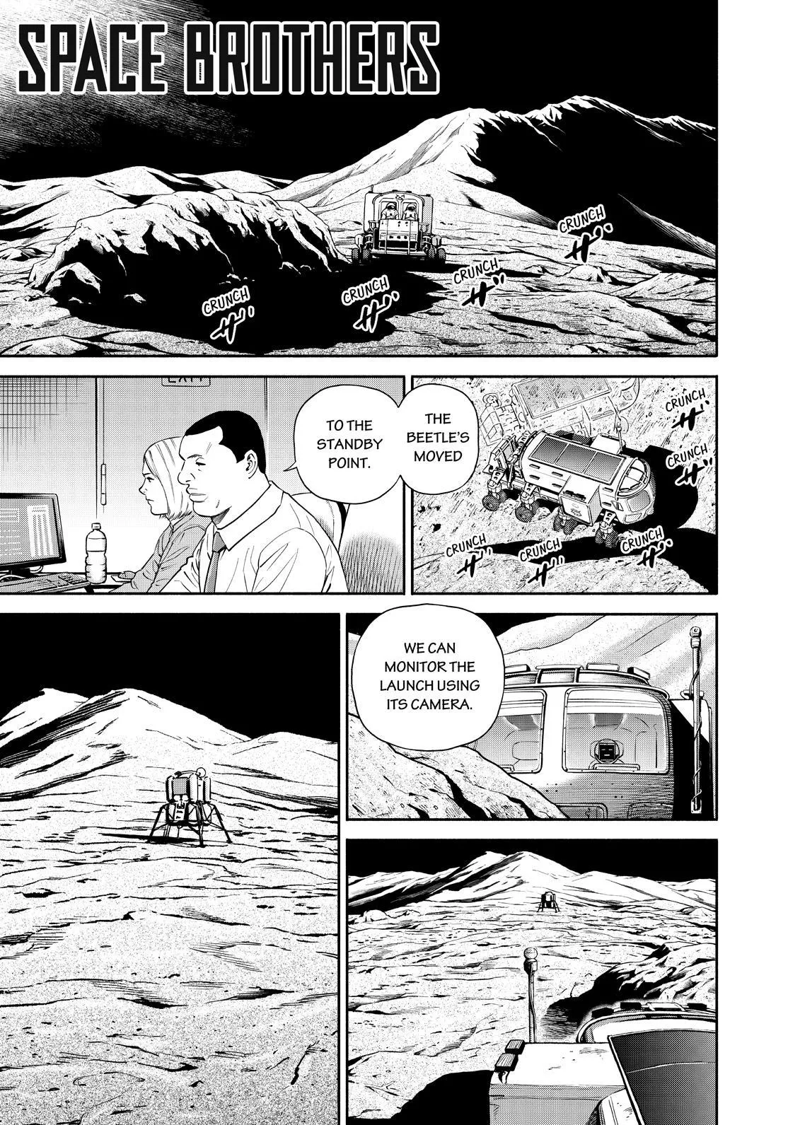 Uchuu Kyoudai Chapter 393 page 1 - 