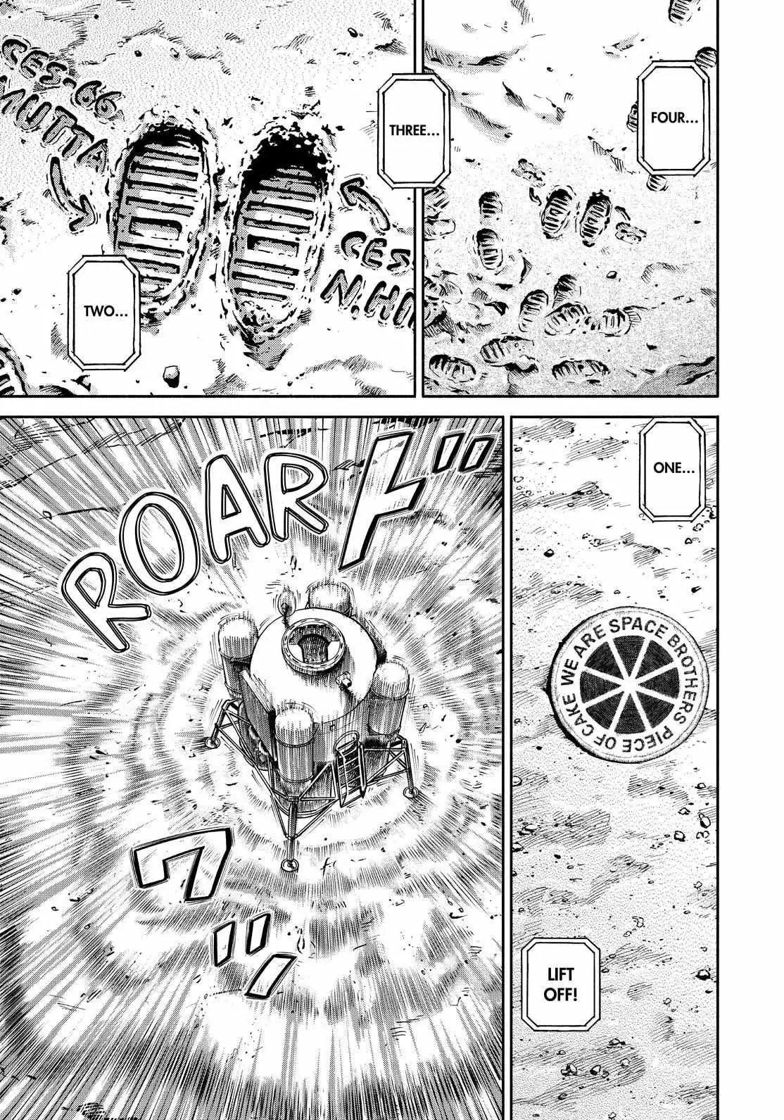 Uchuu Kyoudai Chapter 393 page 11 - 