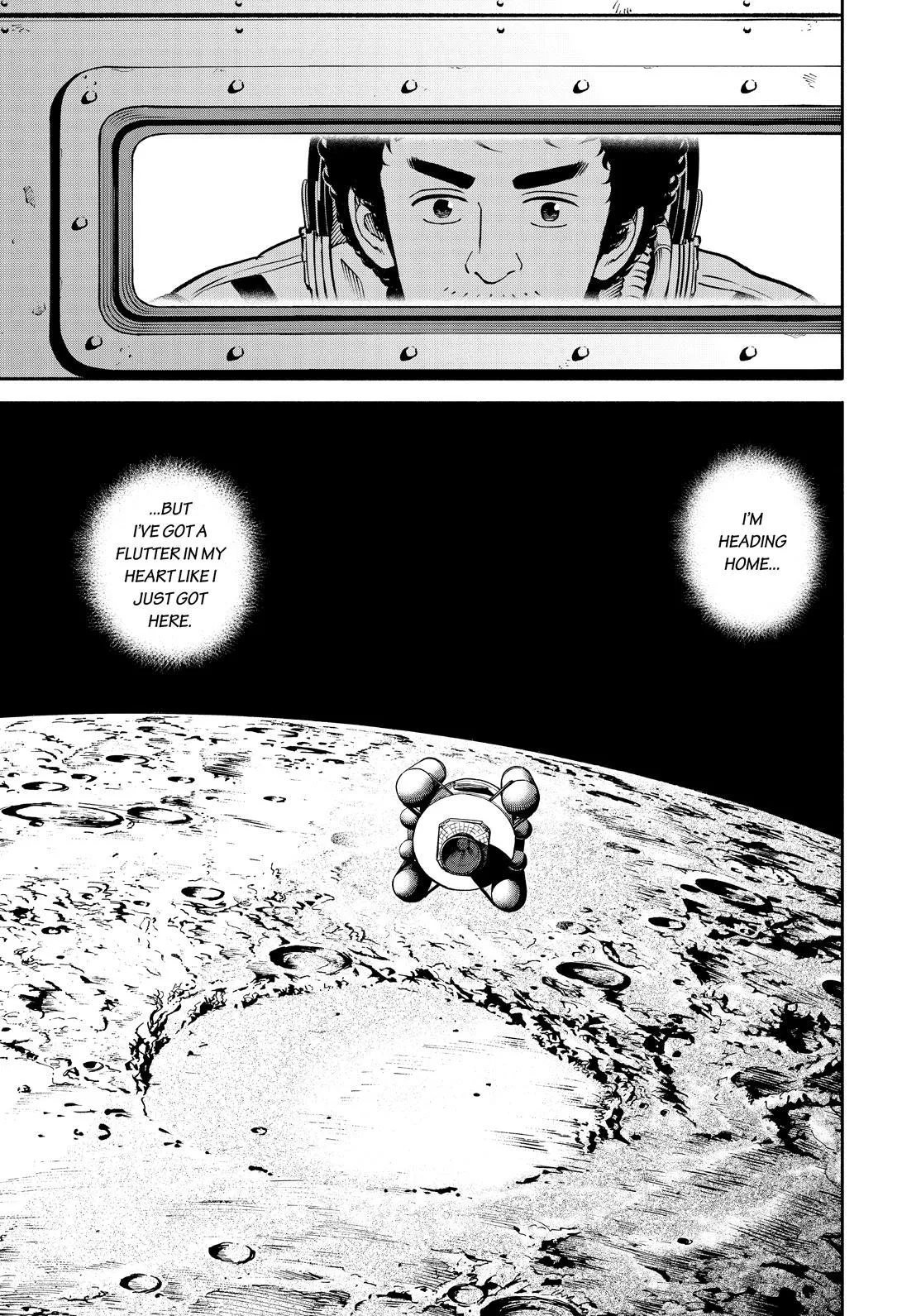 Uchuu Kyoudai Chapter 393 page 19 - 