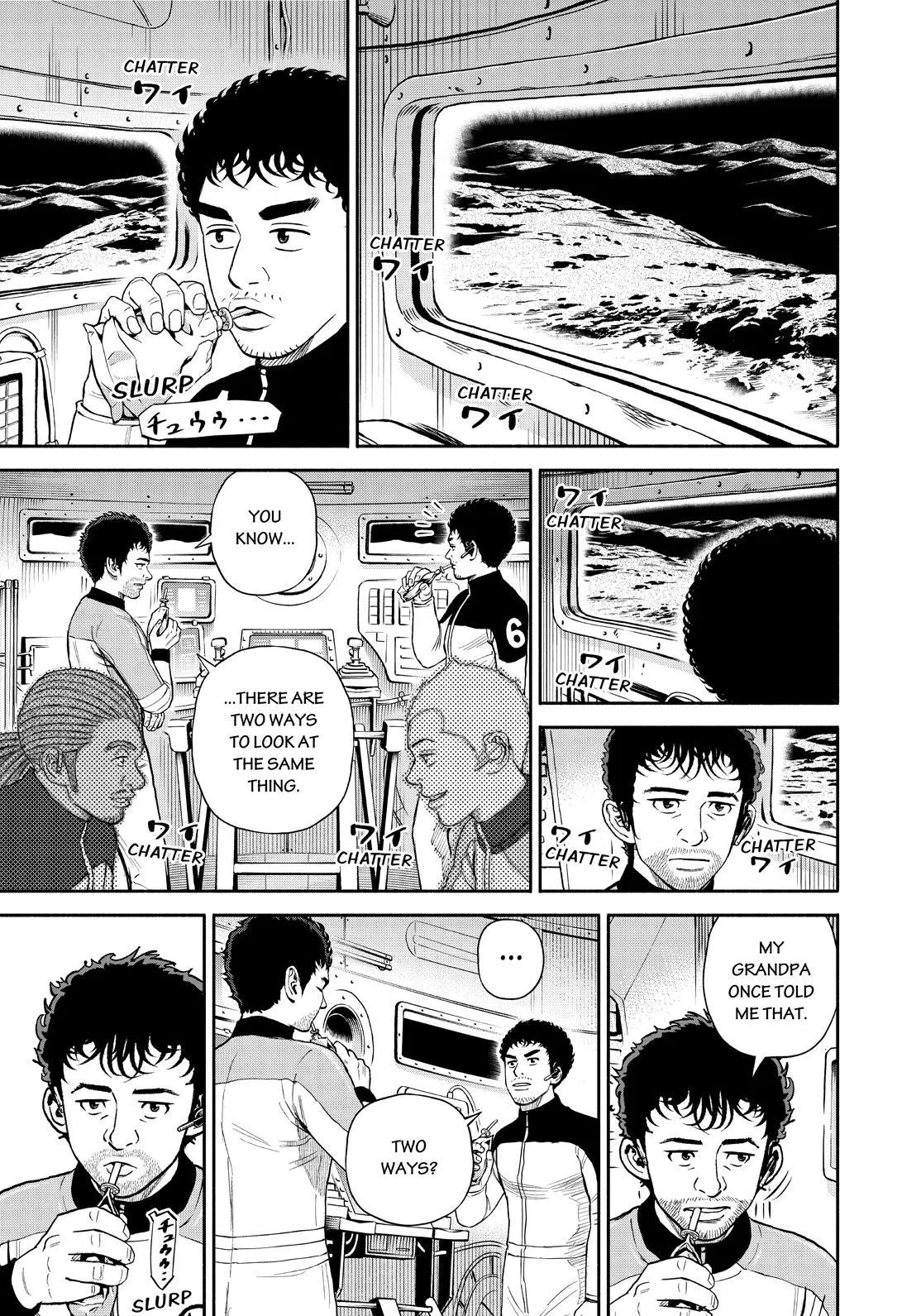 Uchuu Kyoudai Chapter 393 page 5 - 