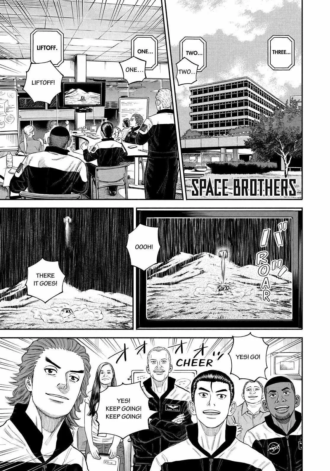 Uchuu Kyoudai Chapter 394 page 1 - 