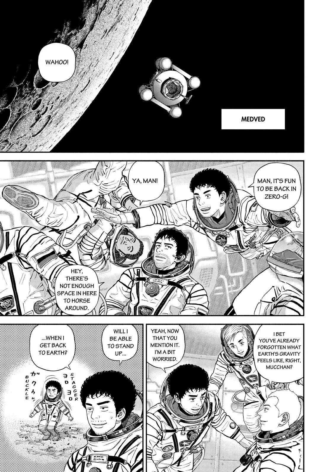 Uchuu Kyoudai Chapter 394 page 11 - 