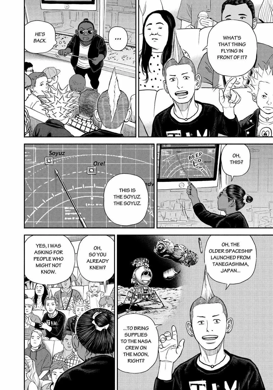 Uchuu Kyoudai Chapter 394 page 6 - 