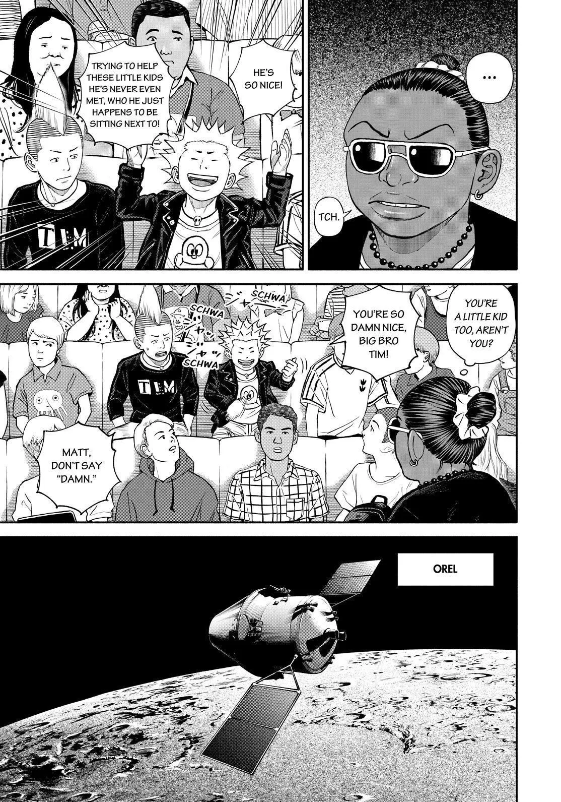 Uchuu Kyoudai Chapter 394 page 7 - 