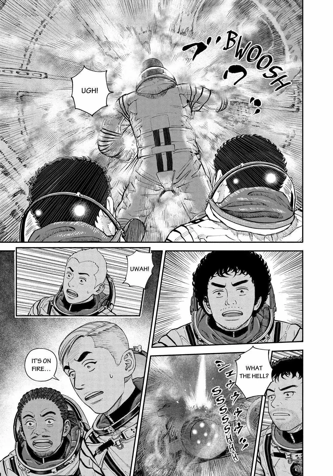 Uchuu Kyoudai Chapter 395 page 13 - 