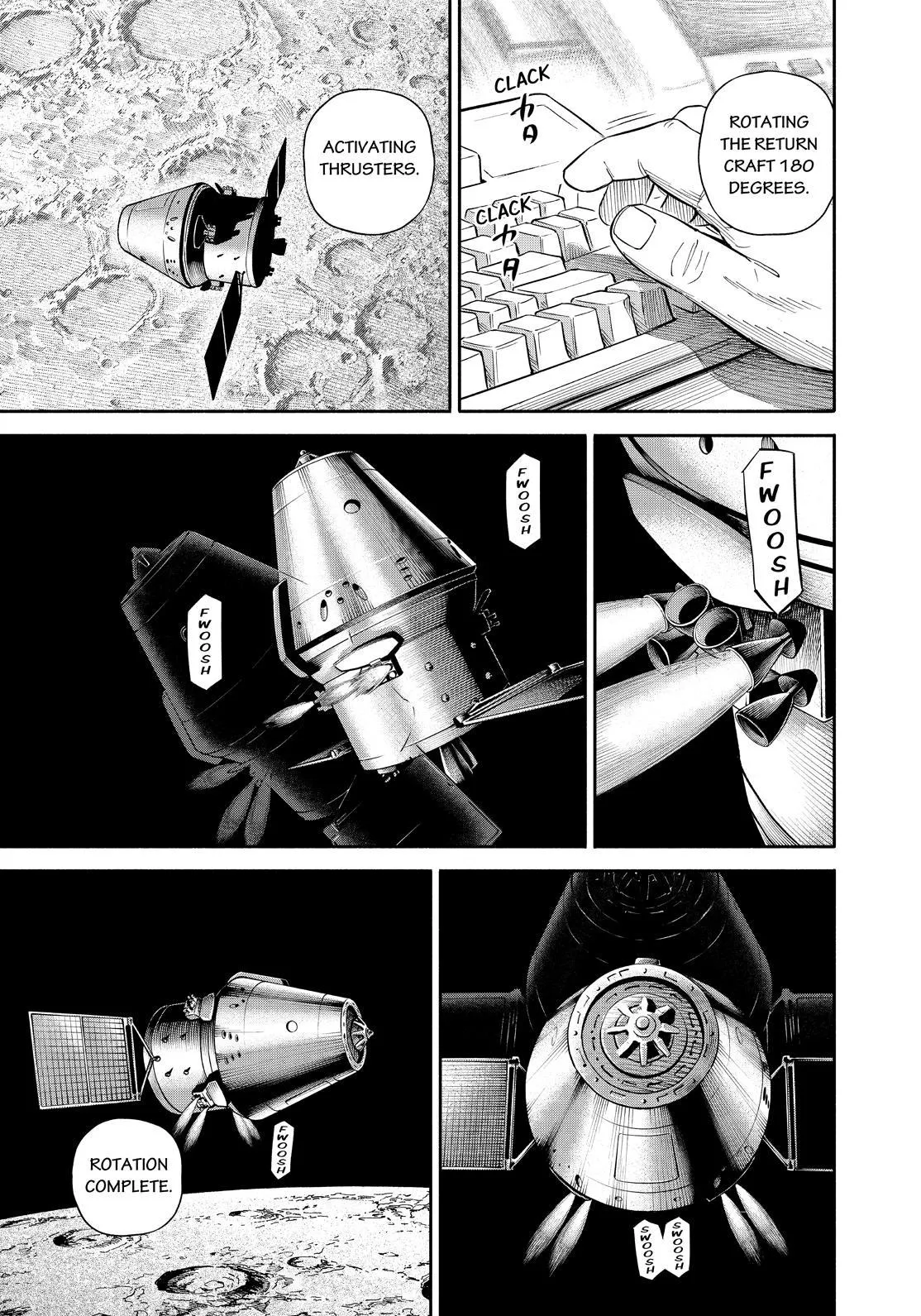 Uchuu Kyoudai Chapter 395 page 3 - 