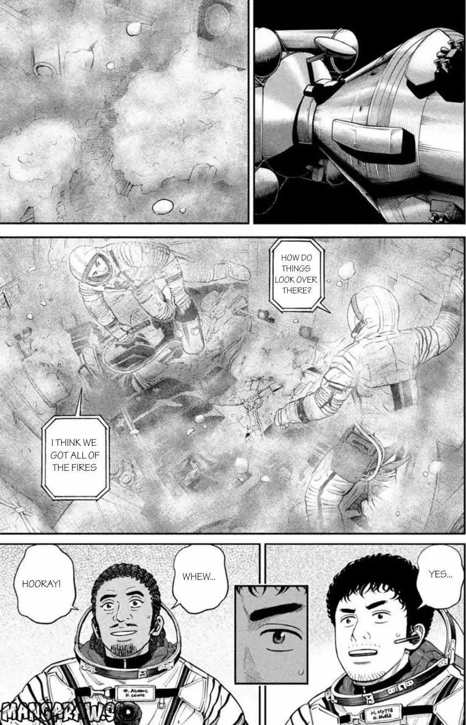 Uchuu Kyoudai Chapter 396 page 14 - 