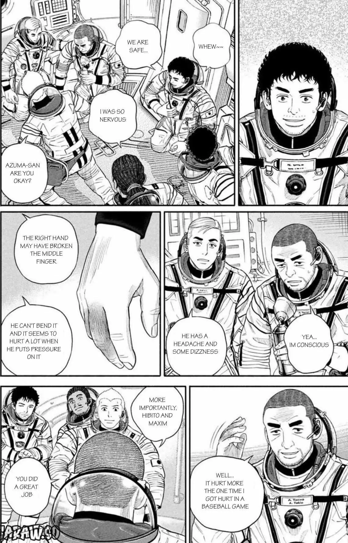 Uchuu Kyoudai Chapter 396 page 17 - 