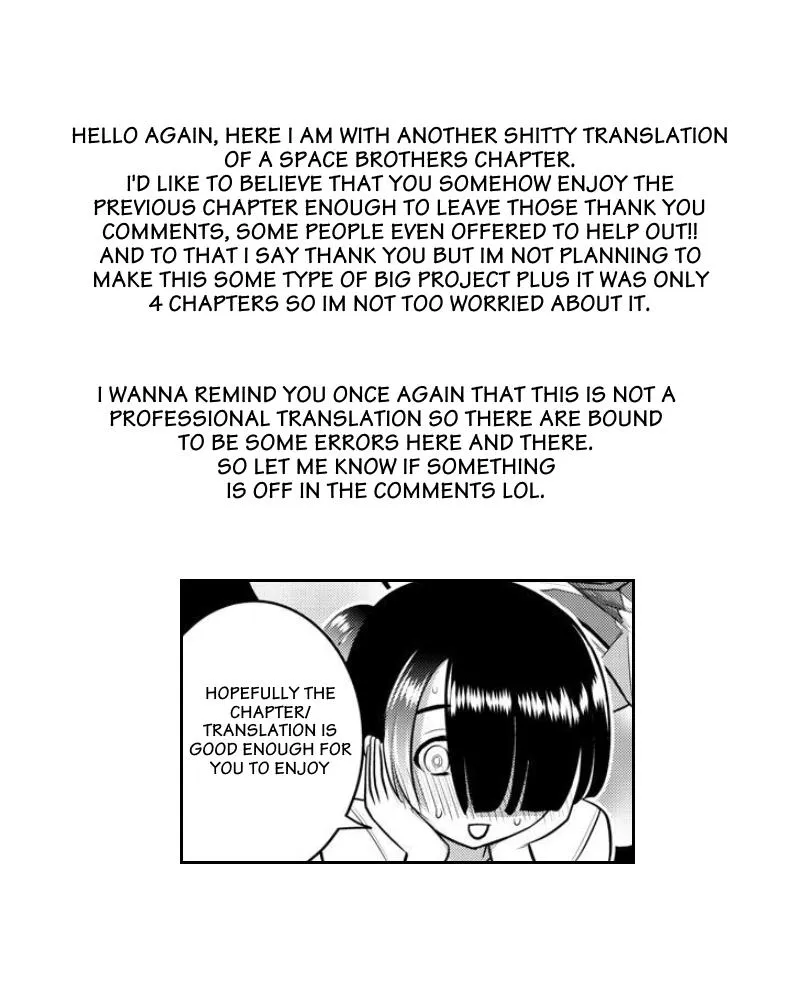 Uchuu Kyoudai Chapter 397 page 1 - 