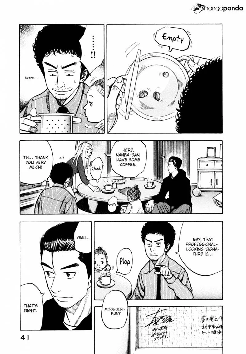 Uchuu Kyoudai Chapter 40 page 18 - 