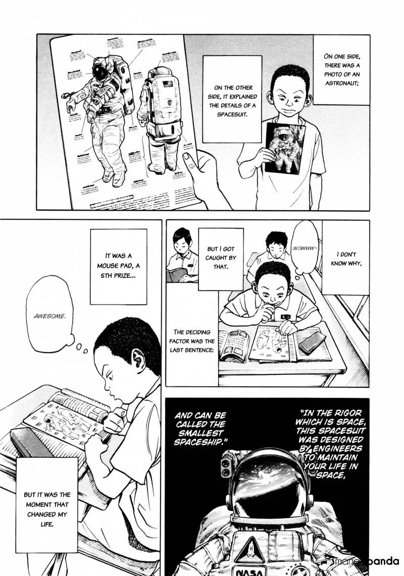 Uchuu Kyoudai Chapter 41 page 14 - 