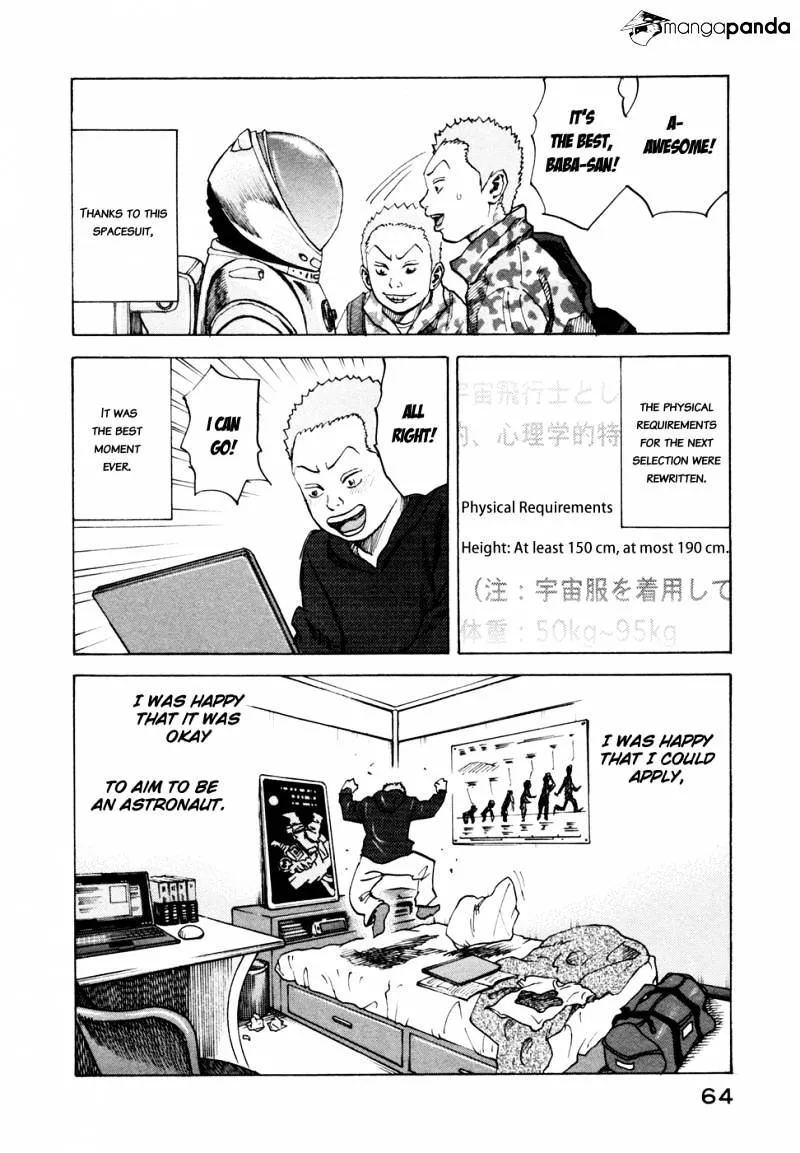 Uchuu Kyoudai Chapter 41 page 19 - 