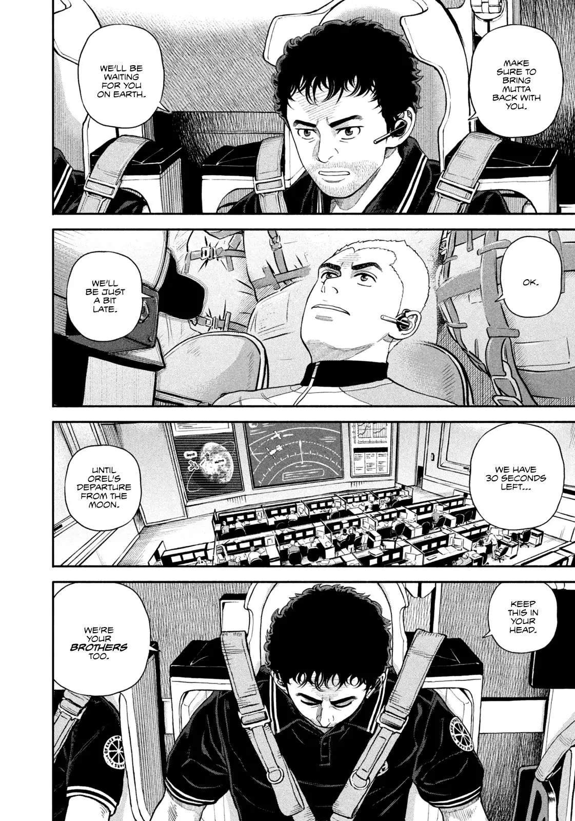 Uchuu Kyoudai Chapter 410 page 16 - 