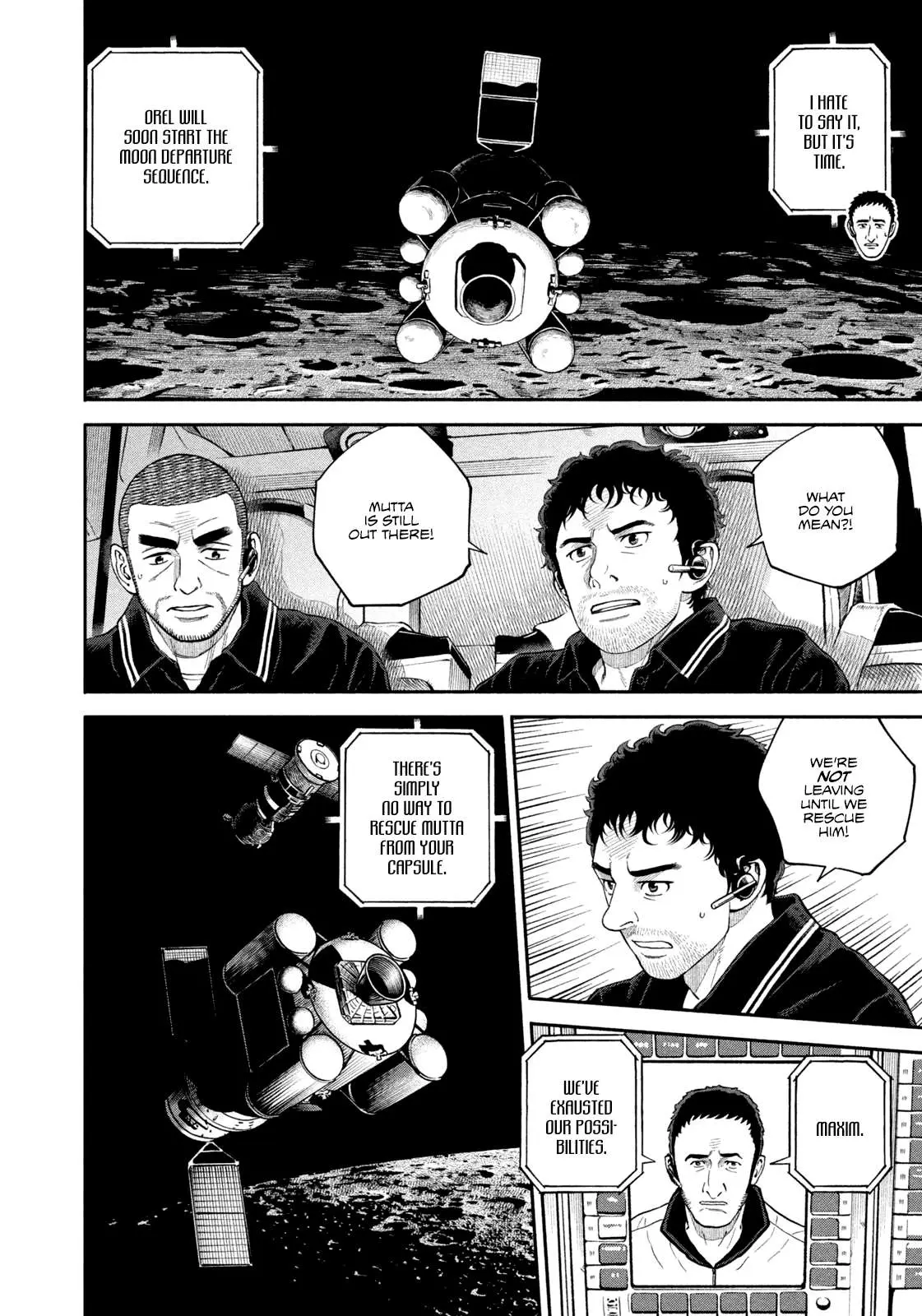 Uchuu Kyoudai Chapter 410 page 4 - 