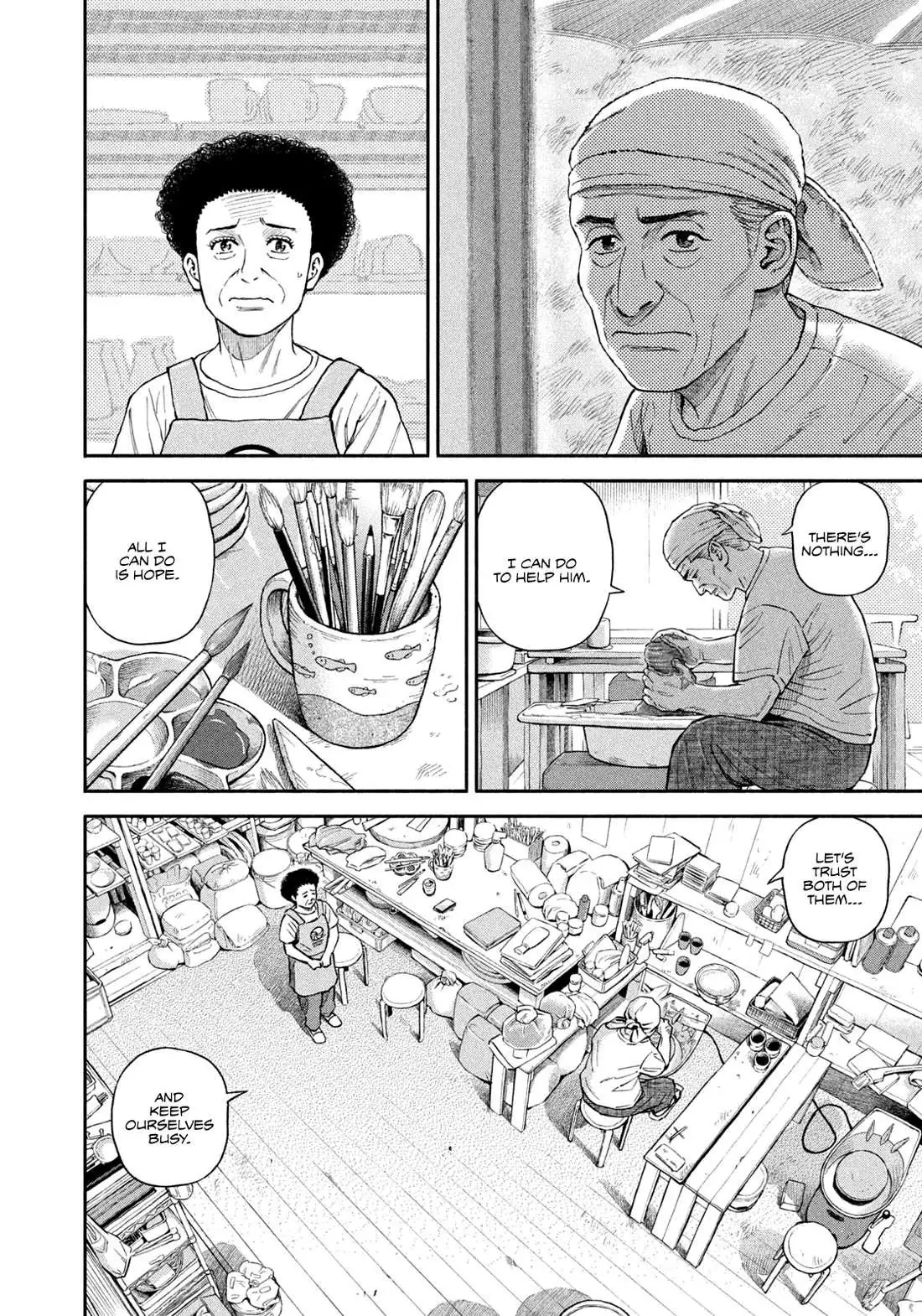 Uchuu Kyoudai Chapter 411 page 12 - 