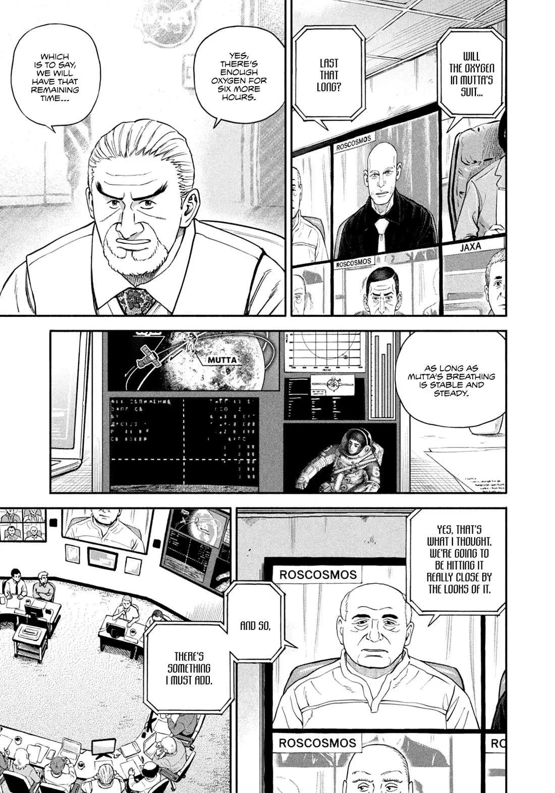 Uchuu Kyoudai Chapter 411 page 15 - 